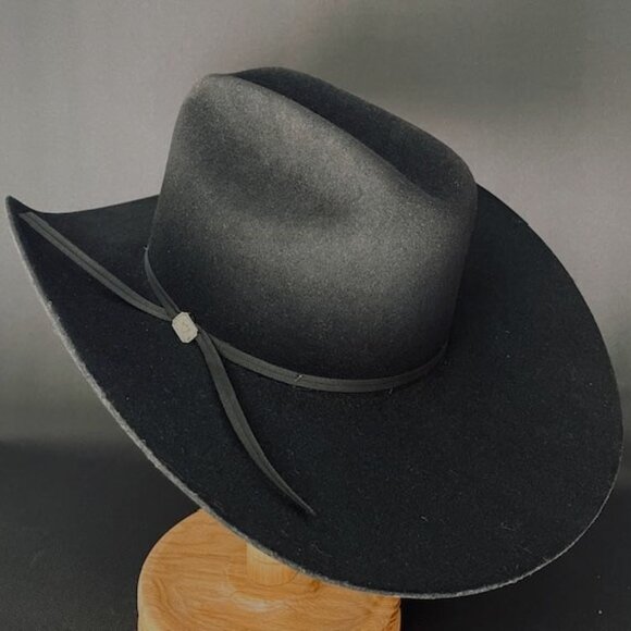 New Resistol 7X Black Hat - Picture 3 of 6